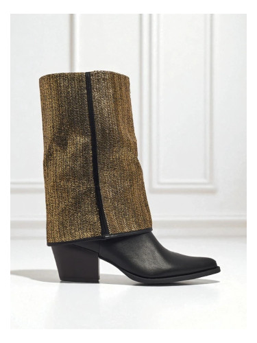 Дамски боти до глезена с токчета Resti Virelia