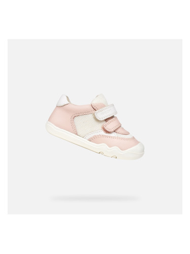 Розови детски боси маратонки Geox Steppieup