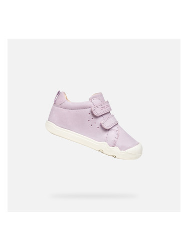 Розови момичешки боси маратонки Geox Steppieup