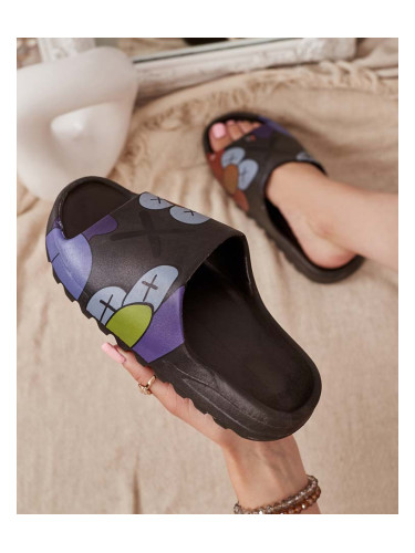 Дамски черни джапанки Royalfashion Elmino