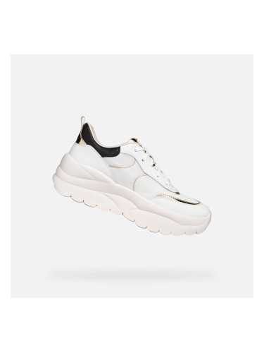 Дамски бели маратонки Geox Xtros