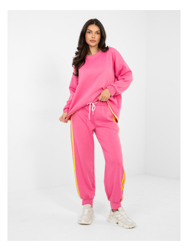 Дамски комплект анцуг, тъмно розов