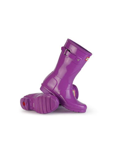 Hunter - Оригинални къси гумени ботуши WFS2000RGL - Лилави
