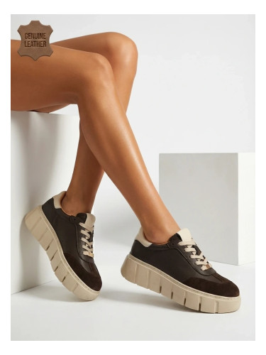 Дамски велурени каубойски ботуши