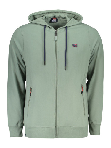 Зелен суитшърт с цип НОРВЕГИЯ 1963