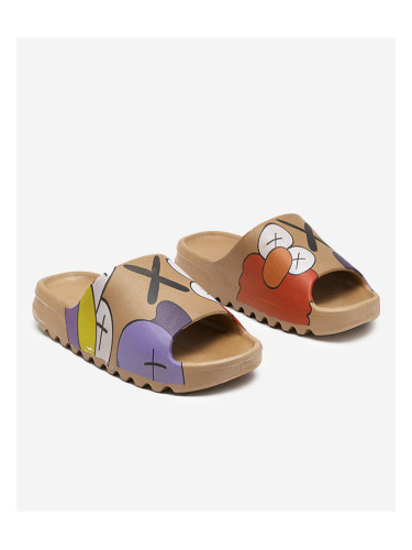 Дамски чехли Златисто-кафяви Елмино