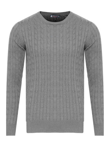 Дамски суичър голям размер BARTEX - WARKOCZ 1 SZARY