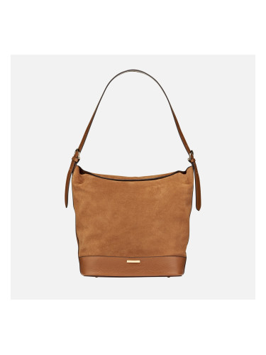 Светлокафява дамска чанта Geox Alnoire