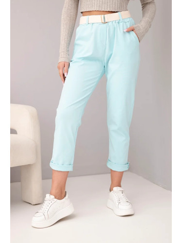 Дамски панталон Kesi Włoski с колан