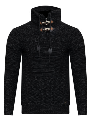 Черни мъжки чехли CLUB JU PARIS