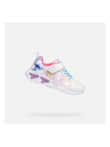 Бели момичешки кецове Geox Assister