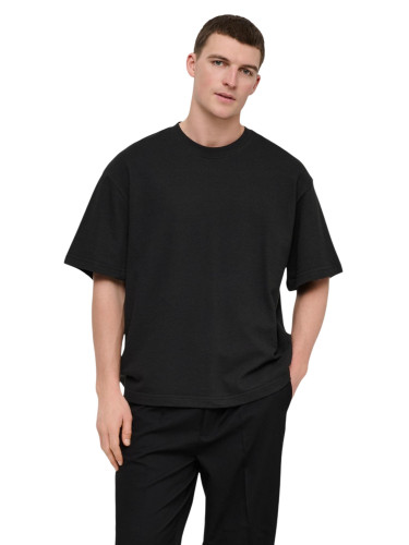 Черна тениска Only & Sons