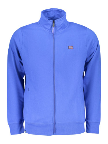 Мъжки син суитшърт с цип НОРВЕГИЯ 1963