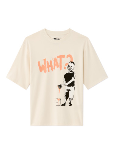 Тениска с щампа на Celio Banksy
