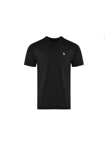 US POLO ASSN. Мъжка черна тениска