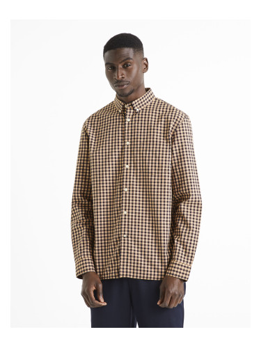 Celio Plaid Shirt Dakaris - Men's