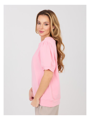 Пастелно розова блуза RUE PARIS