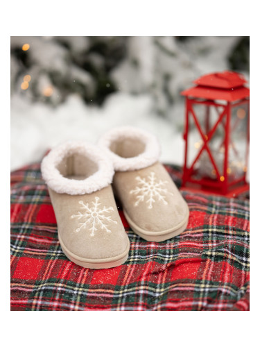 Дамски чехли NS-084 Бежови