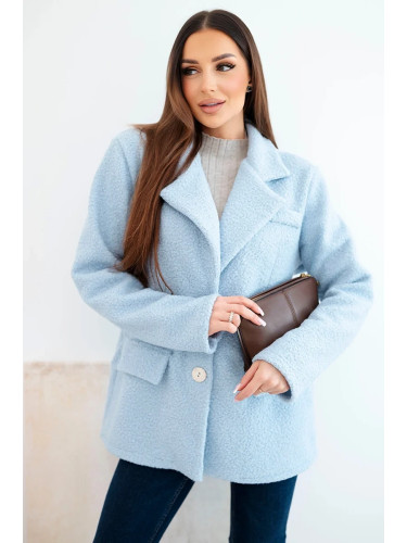 Дамско меко поларено яке с яка