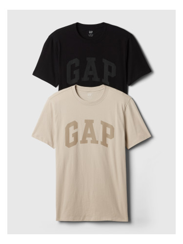 Памучна тениска GAP с лого, 2 части - Мъжка