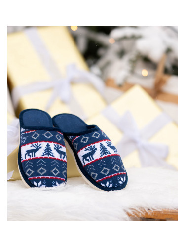 Дамски чехли Natural Style NS-072 сини