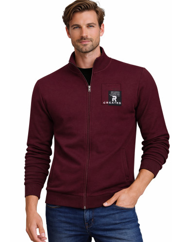 Бордо суичър с качулка WEENS