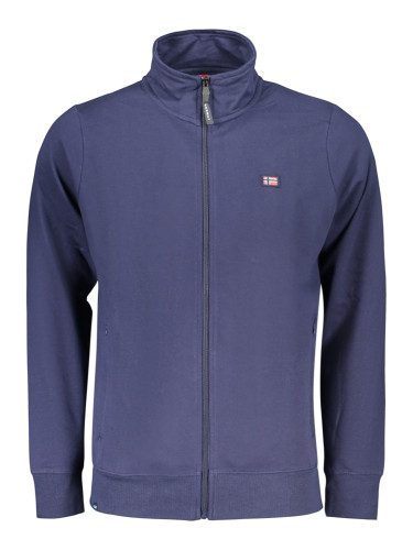 Мъжки син суитшърт с цип НОРВЕГИЯ 1963