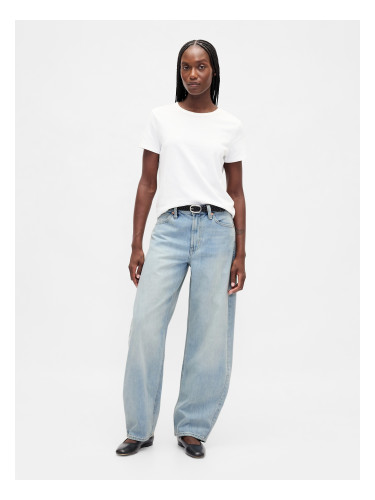 Дамски дънки GAP с висока талия и бъчва