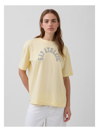 Дамска тениска GAP Oversize с винтидж лого