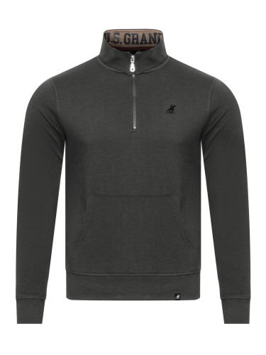 Мъжки суитшърт с половин цип, US Grand Polo