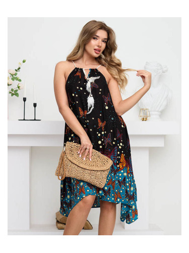 Лятна рокля Resti с мотив на пеперуда