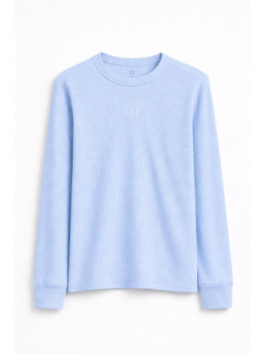 Тениска GAP с вафлен шарен десен