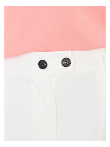 Елегантен широк панталон в екрю