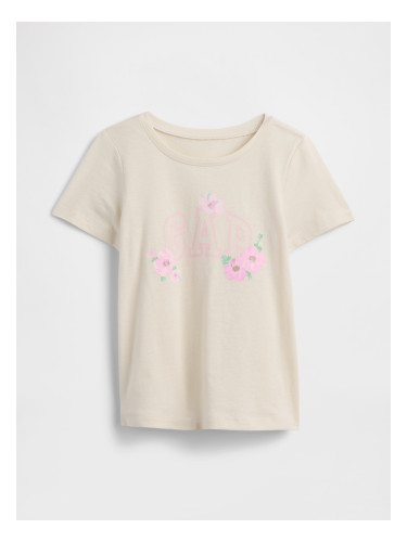 Тениска GAP за момичета с лого
