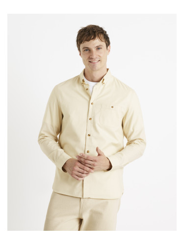 Celio Shirt twill regular Carobone - Mens