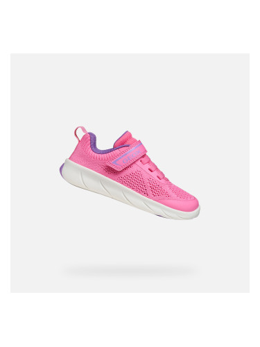 Розови момичешки маратонки Geox Foot-Run