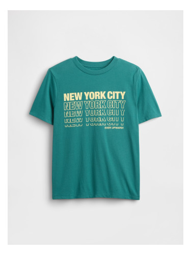 Детска тениска GAP с щампа - за момчета