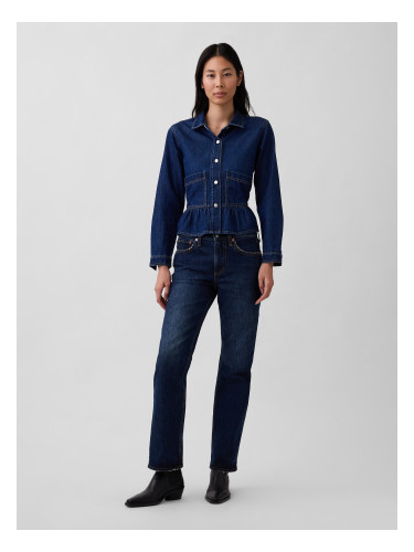 Дънки GAP със средна талия, свободни, прави