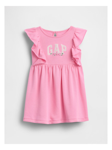 Детска рокля GAP с лого