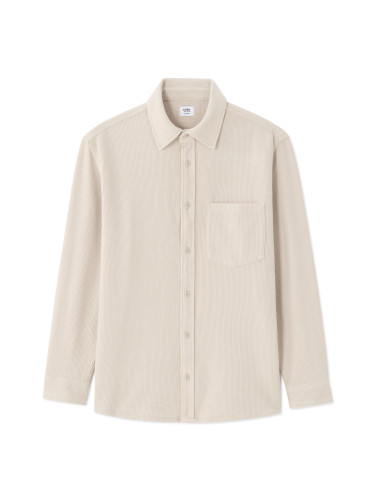 Мъжка бежова риза Celio Nawaffset