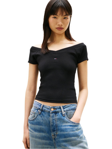 Топ с къс ръкав Tommy Hilfiger