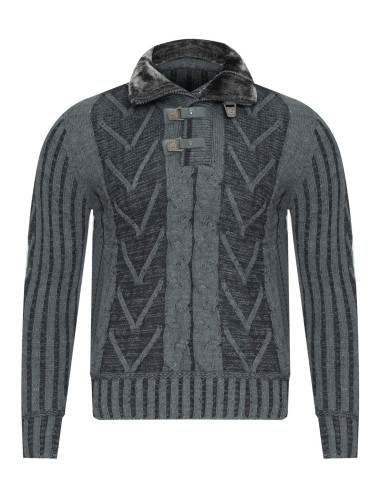 Суитшърт ESTARE - 590 Тъмно сив