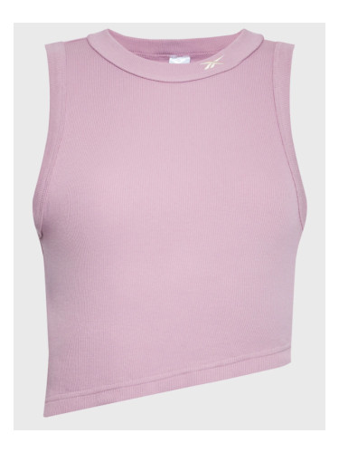 REEBOK - Къс потник с ребра