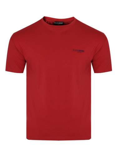 Мъжка тениска PLEIN SPORT червена/синя