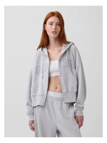 Оувърсайз суитшърт GAP с лого на 1969