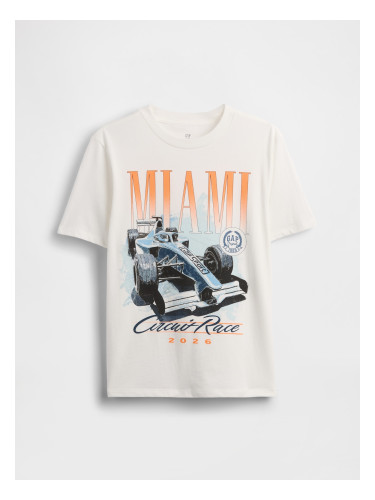 Тениска за момче с щампа GAP