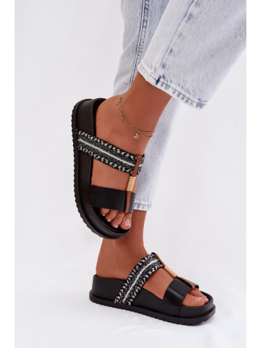 Дамски сандали на платформа с каишки Boto