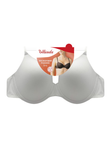 Сутиен Bellinda с мека чашка от микрофибър - бял