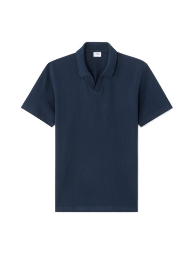 Поло тениска Celio Nepiquy, тъмносиня