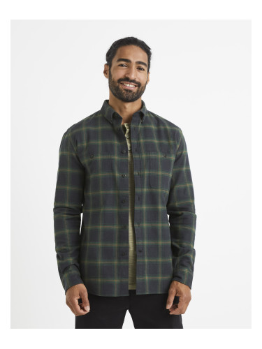 Celio Plaid Shirt Vathentic - Men's